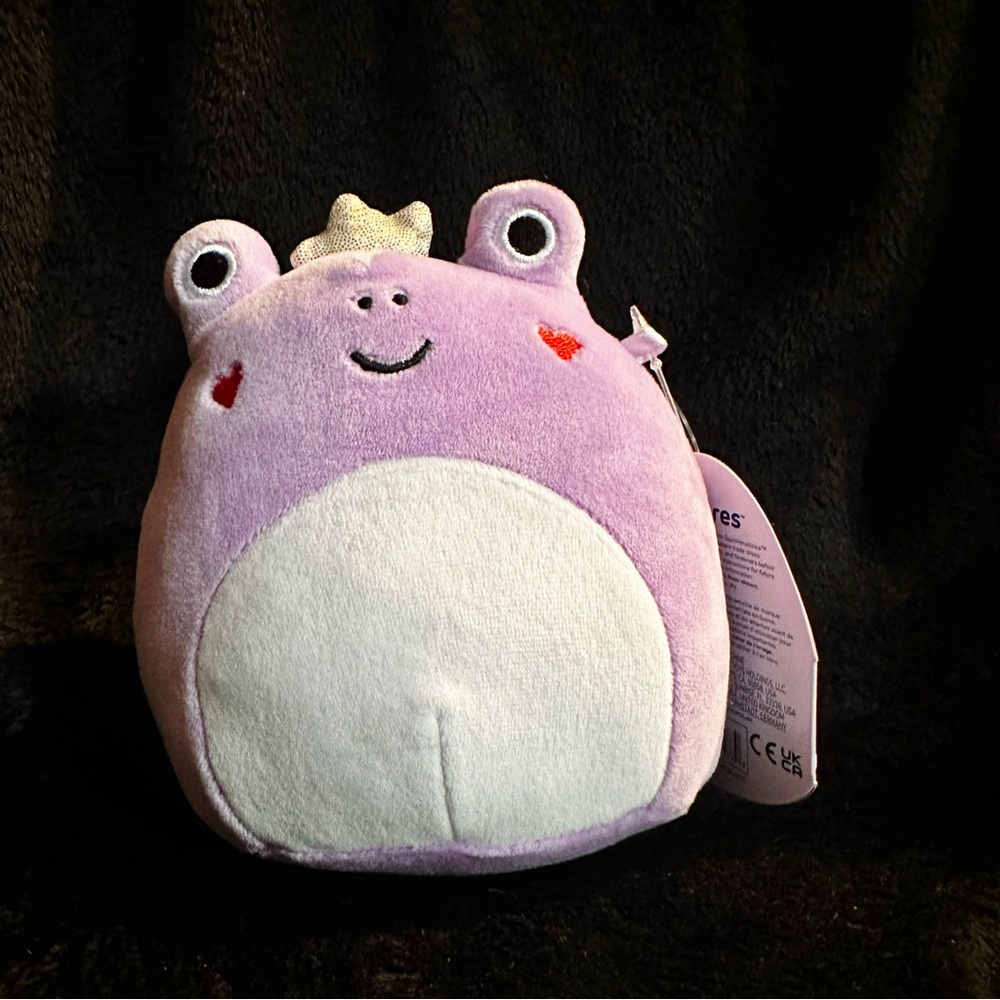 Squishmallows Valentine Francine the Frog